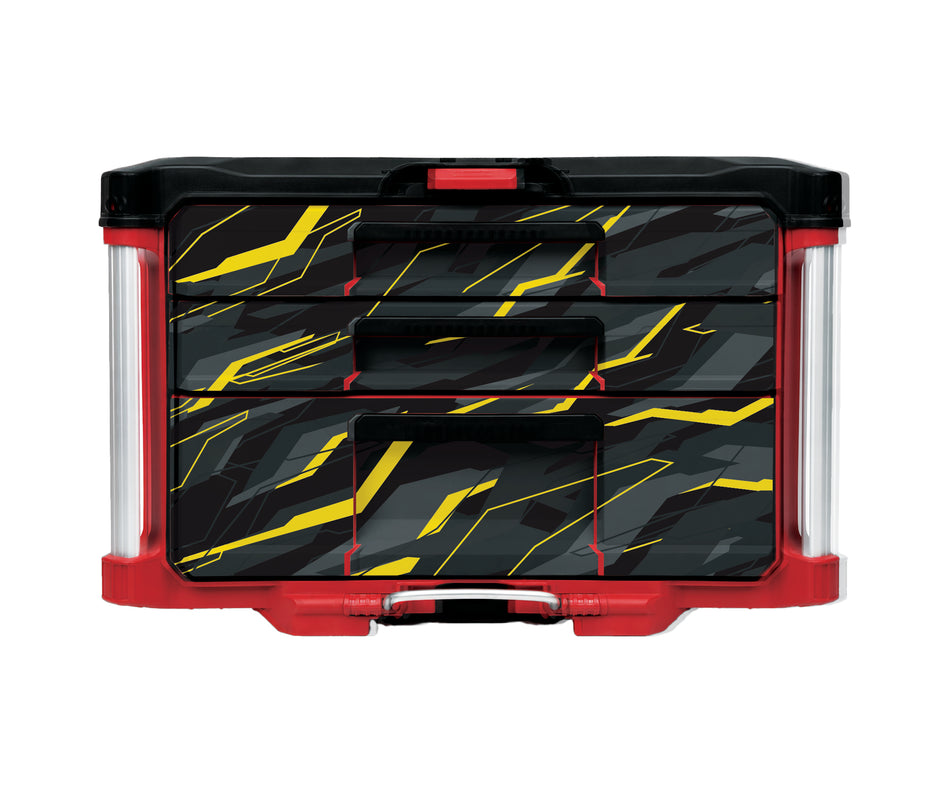 Shockwave – 3-Drawer Tool Box - 2 Small / 1 Large Wrap Kit