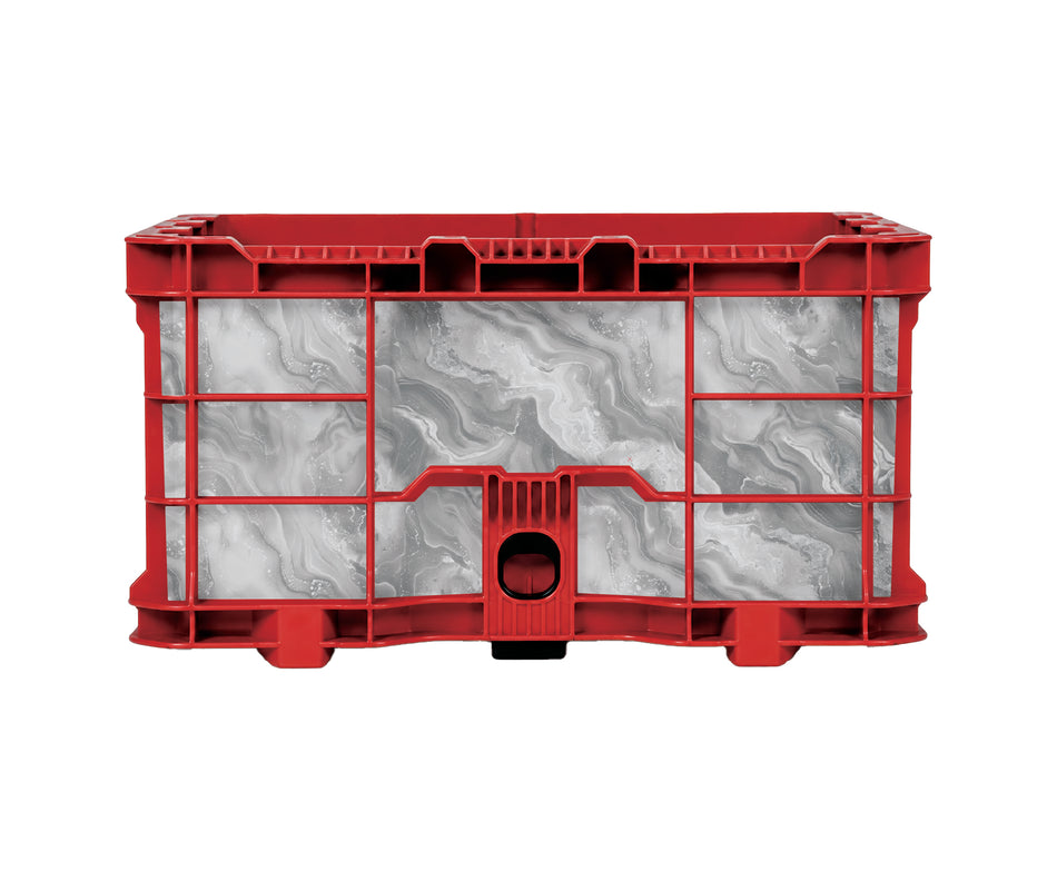 White Marble – Crate Wrap Kit