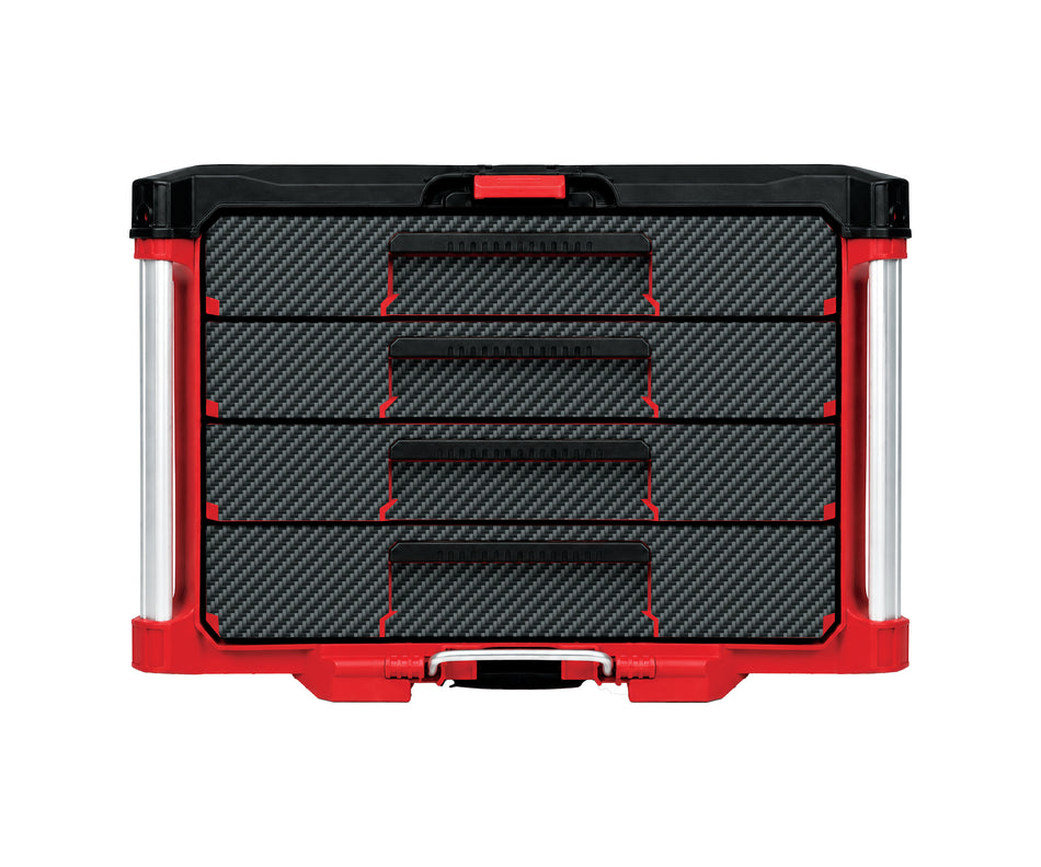 Carbon Fiber – 4-Drawer Toolbox Wrap Kit