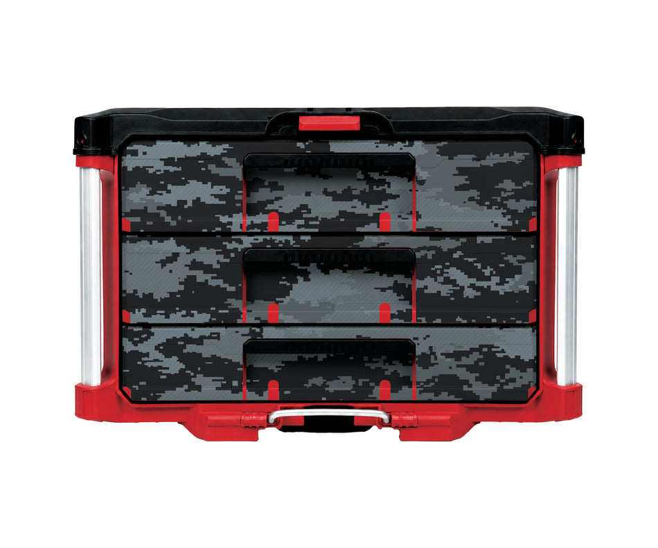Black Ops Camo – 3 Medium-Drawer Toolbox Wrap Kit